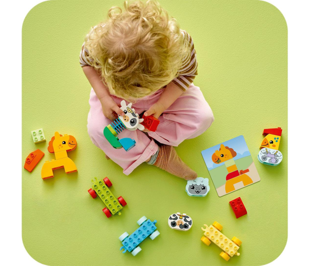 LEGO DUPLO 10412 Pociąg ze zwierzątkami - 1202284 - zdjęcie 9